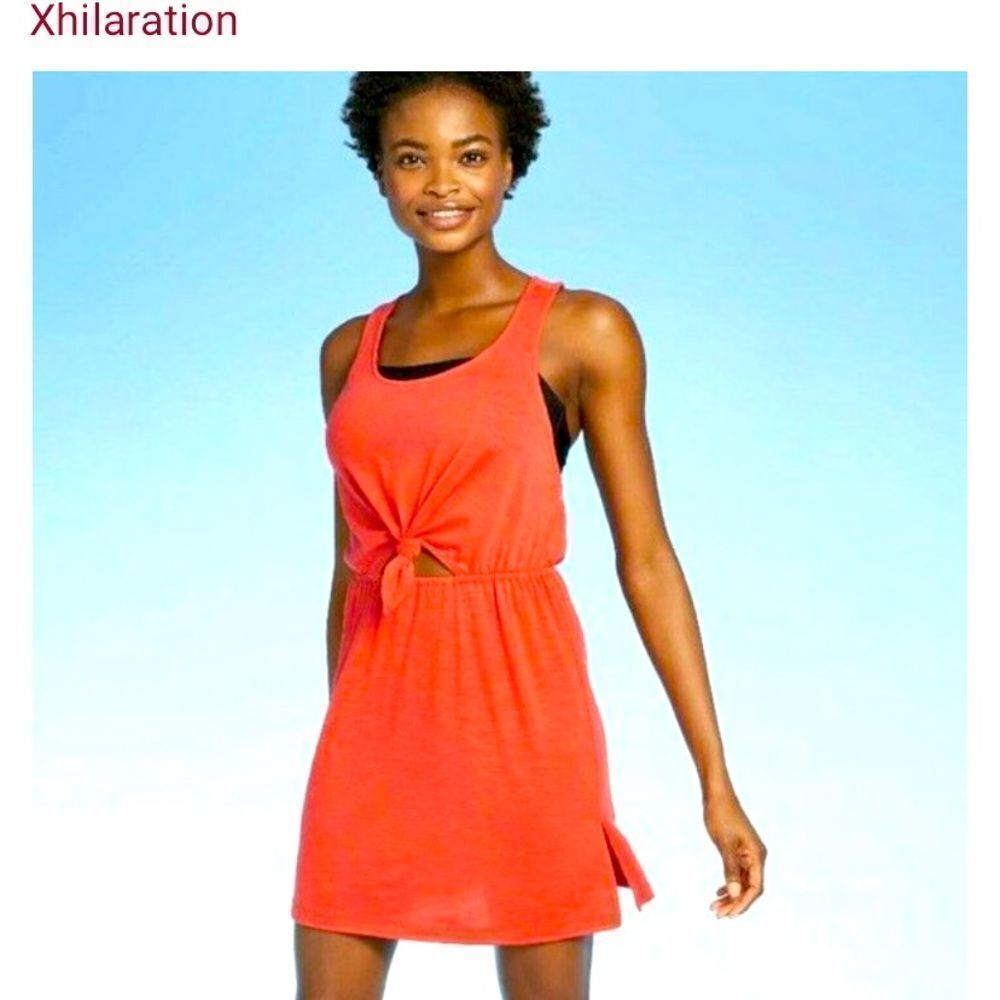 Women’s Swim front tie coverup dress